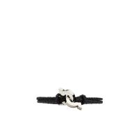Salvatore Ferragamo小牛皮黄铜拼接Gancini磁吸扣商务休闲手链