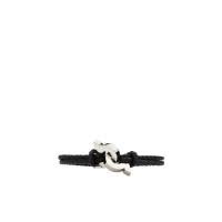Salvatore Ferragamo小牛皮黄铜拼接Gancini磁吸扣商务休闲手链