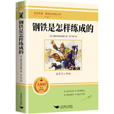 [M]钢铁是怎样炼成的 无障碍学生精读版-9787540256562