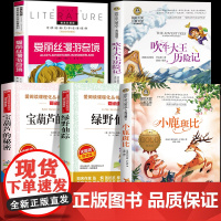 全套5册 吹牛大王历险记绿野仙踪三年级必读课外书老师正版上下册适合小学生三四年级阅读课外书籍宝葫芦的秘密昆虫记小鹿斑比