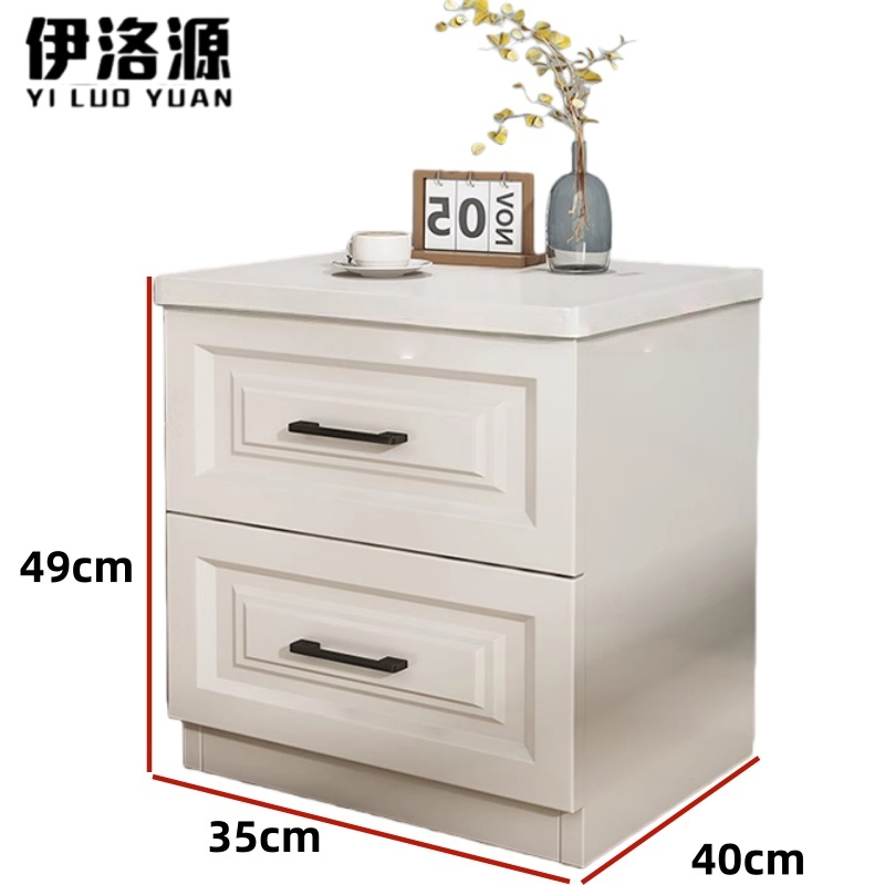 伊洛源 简易实木床头柜