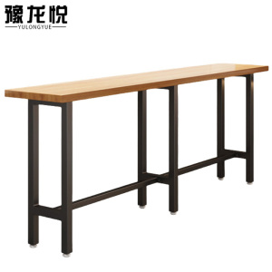 豫龙悦吧台桌长条桌