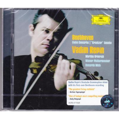 原装进口CDBeethoven贝多芬：小提琴协奏曲-列宾2CD4776596