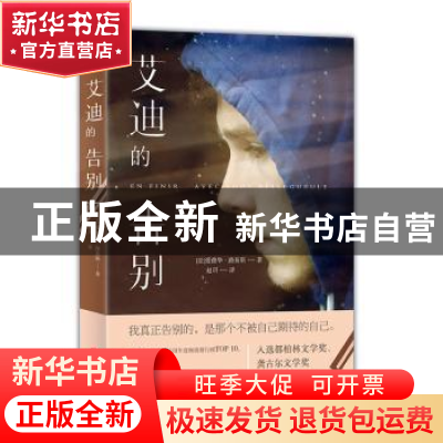 正版 艾迪的告别 爱德华·路易斯 四川文艺出版社 9787541154812