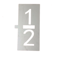 HENUO 半公里标字模 BGLB-ZM 套