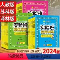 语数英三册[江苏版] 一年级下 [正版]2024实验班提优训练语文数学英语人教苏教译林江苏版小学 生一1二2三3四4五5