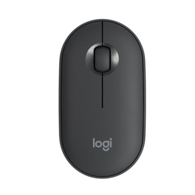 罗技(Logitech)Pebble鹅卵石无线鼠标蓝牙鼠标静音双模连接便携时尚商务办公台式机笔记本电脑家用