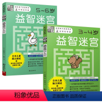 [正版]2本全脑开发:益智迷宫套装(3-6岁)专注力思维训练书籍 幼儿走迷宫书大冒险右开发大脑图画捉迷藏 到图书绘本逻