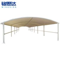 铭思达膜结构雨棚定制平方米