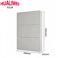 华立伟鞋柜三层个