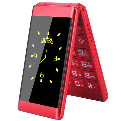 纽曼（Newman）F6移动联通2G翻盖老人手机双卡双待超长待机老年手机