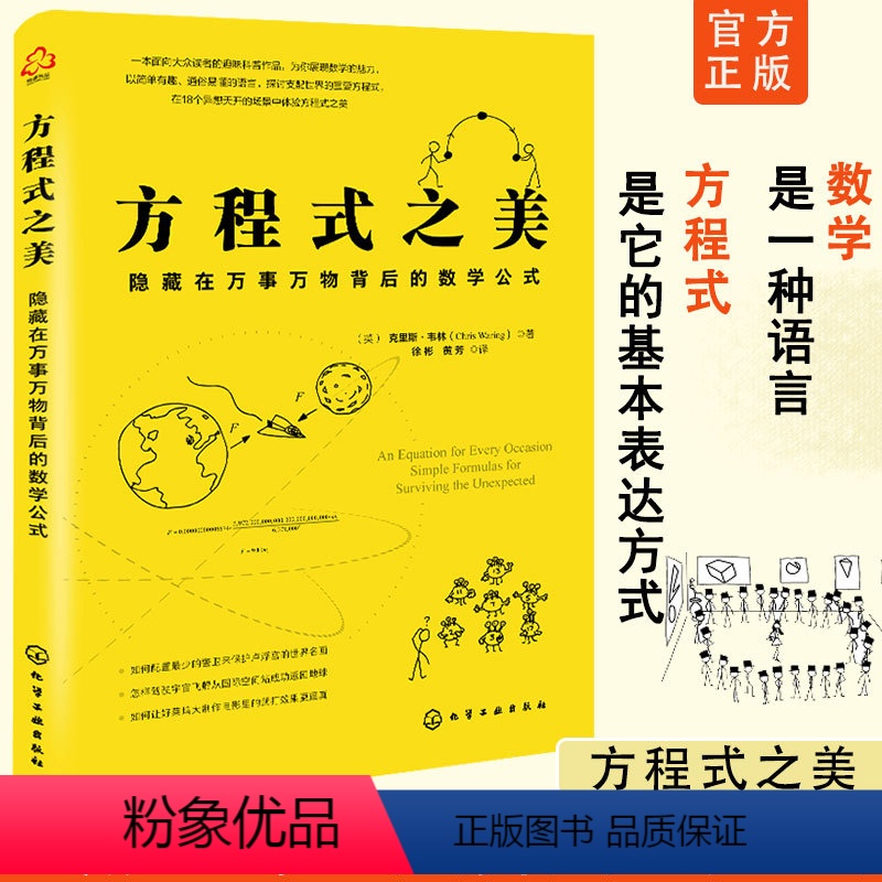 [正版] 方程式之美 隐藏在万事万物背后的数学公式用数学知识化解现实难题10-16-18岁初中高中小学生课外阅读程中考