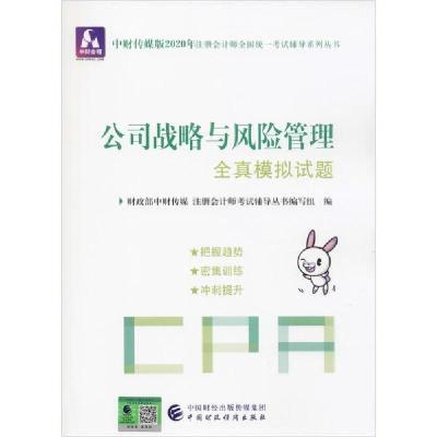 正版新书]中财传媒版注册会计师全国统一考试辅导系列丛书•中财