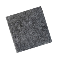 地造天成 DT180 纤维 隔音棉材料 可做地毯可上墙 1m*1m (计价单位:块) 灰色