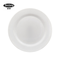 晏邦 密胺餐具 平盘 9寸 直径226*18mm 1个