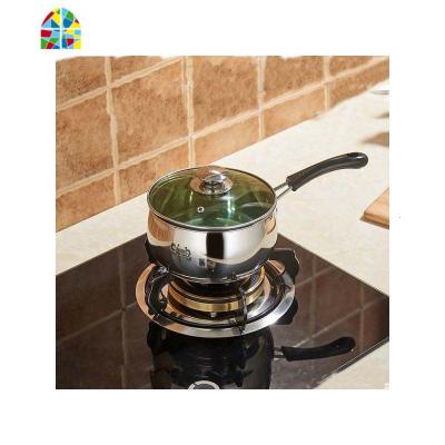 加厚不锈钢奶锅小汤锅煮粥锅婴儿泡面煮汤热奶锅煮鸡蛋的小锅家用 FENGHOU 口径18厘米
