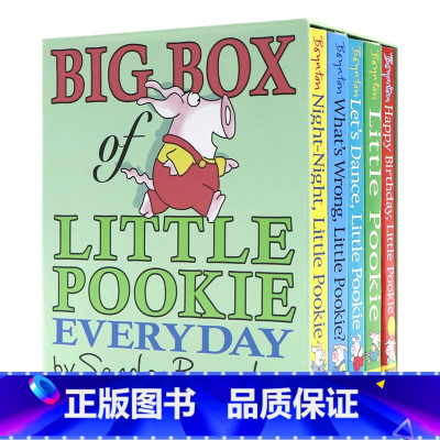 小布奇的日常5册套盒装 [正版]Boynton's Greatest Hits12册盒装 桑德拉博因顿启蒙经典系列 Go