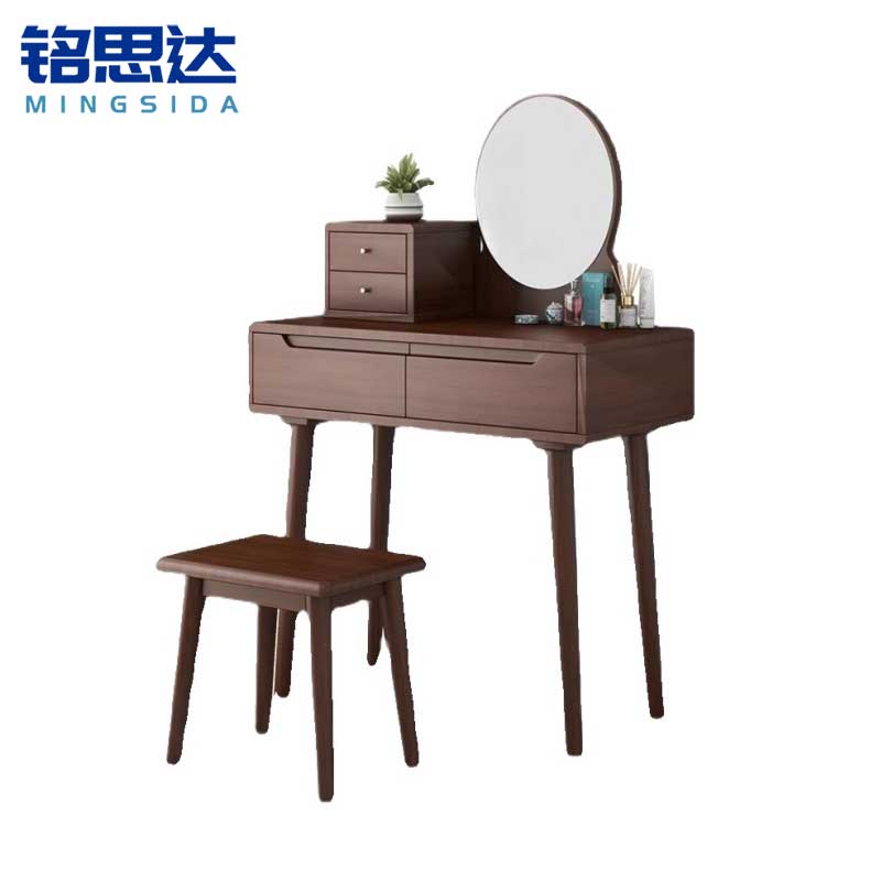 铭思达梳妆台80cm含凳套