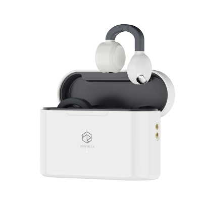 弱水时砂OpenFeel[2025新款]蓝牙耳机耳夹式 气骨传导概念不入耳真无线HIFi 通话降噪挂耳运动跑步开放式