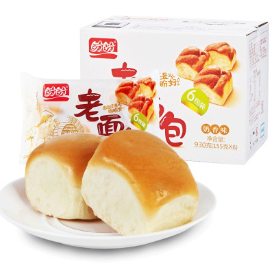 盼盼老面包奶香味930g整箱西式糕点下午茶办公室休闲零食早餐代餐面包