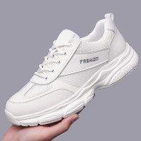 高级感老爹鞋春夏季网面透气街拍痞帅校园风运动休闲学生厚底男鞋