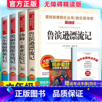 [正版]骑鹅旅行记 快乐读书吧六年级下册必读 鲁滨逊漂流记小学生版课外阅读书籍原著书尼尔斯企鹅历险记汤姆索亚下学期鲁滨
