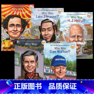 Who Was 名人传记系列5册 [正版]华研原版 Who Was名人传记10本 英文原版人物传记 谁是爱因斯坦 乔布斯