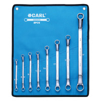 卡尔 航空级全抛光双梅花扳手组套