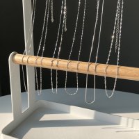 基础款纯银项链女裸素链子简约气质精致蛇骨链轻奢锁骨链颈链送女朋友老婆情人节七夕生日礼物