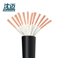沈迈 铜芯护套线 ZR-RVV-12*0.4平方毫米 /米