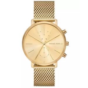 Michael Kors 男士多功能金 tone 网纹防水石英腕表mm