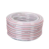 好家安 蛇皮管透明水管塑料软管 4分内径16mm/85米 单位:卷