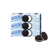 奥利奥(Oreo)奥利奥0糖夹心饼干休闲零食膳食纤维饼干 97g*3盒