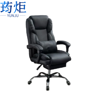 荺炬老板椅黑色把