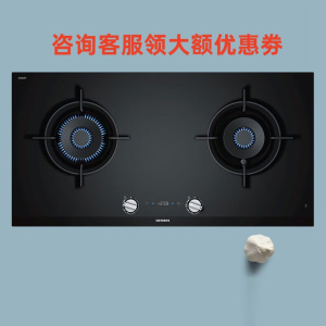 西门子(SIEMENS)ER9SP231MP 燃气灶 天然气 带联动 家居互联 带定时蒸饭柜