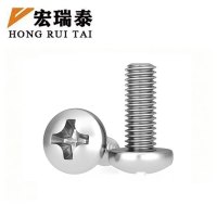 宏瑞泰 不锈钢十字圆头螺丝 A2-70 M6*18 个