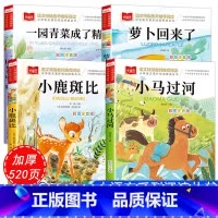 一二年级课外阅读全套4册[推荐] [正版]全套4册一年级阅读课外书注音版 萝卜回来了一园青菜成了精小鹿斑比小马过河注音版