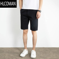 HLCOMAN休闲短裤男士夏季外穿五分裤宽松中裤男裤夏款直筒短裤子男款