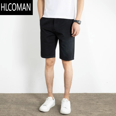 HLCOMAN休闲短裤男士夏季外穿五分裤宽松中裤男裤夏款直筒短裤子男款