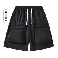 夏季新款男装潮牌多巴胺穿搭工装短裤男款裤子美式休闲百搭五分裤