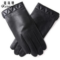 蔻岚娅男式绵羊皮触屏手套1845