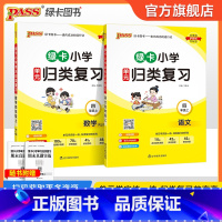 [语文+数学]2本全套 四年级上 [正版]2024秋新版绿卡小学四年级单元归类复习语文数学全套上册期中期末真题冲刺训练人