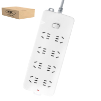 杰储(GCHUL) CPP120 5米 8插位 2500W 接线板 (计价单位:个) 白色