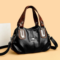 包包女包新款斜挎包女单肩包女大气中年妈妈包手提包_1