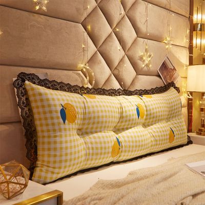 SleepyBear韩版水洗棉床头板大靠垫软包可拆洗床上大靠背沙发长靠枕床靠背垫