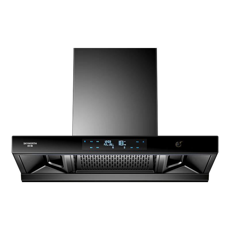 创维(Skyworth)抽油烟机欧式顶吸三腔大吸力油烟机 25m³风量挥手智控自清洁脱排烟机Y015