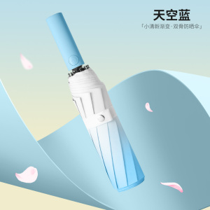 BR 全自动折叠雨伞大号男款加固加厚结实抗风晴雨两用女太阳伞遮阳伞 把