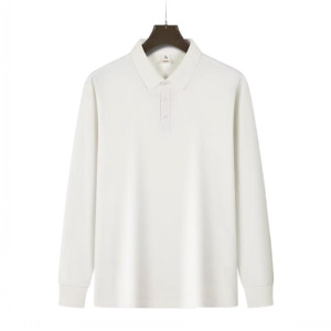 徽润和长袖POLO衫男春秋季纯色套头翻领T恤打底衫 HY62 件