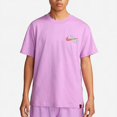 NIKE耐克短袖T恤运动休闲舒适针织圆领男装FJ2324-532 Z