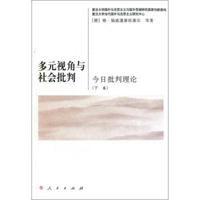 正版新书]多元视角与社会批判:今日批判理论(下卷)格·施威蓬豪依